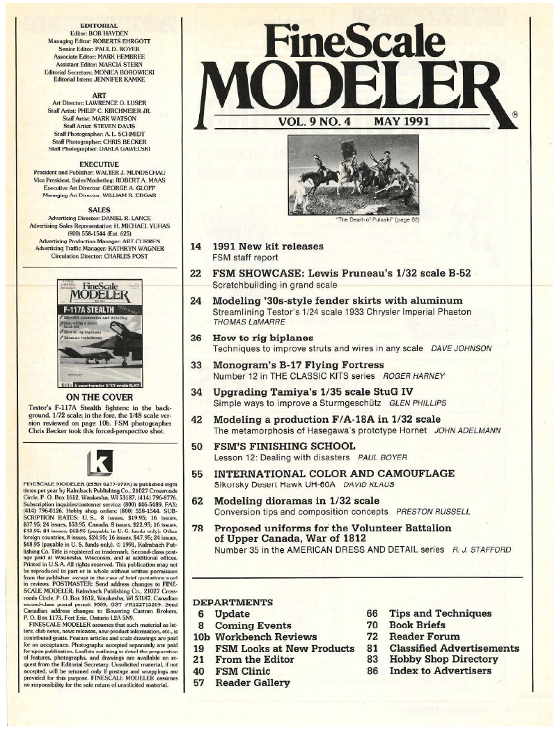 FineScale Modeler 1991-05 (Vol09-04)